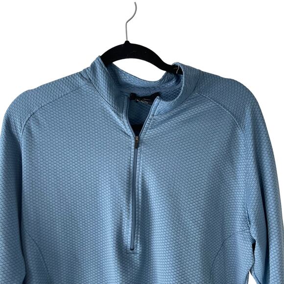 Nike Sphere ACG Size‎ M Running Blue Half Zip Pull Over Lightwear Sweater - Picture 2 of 8